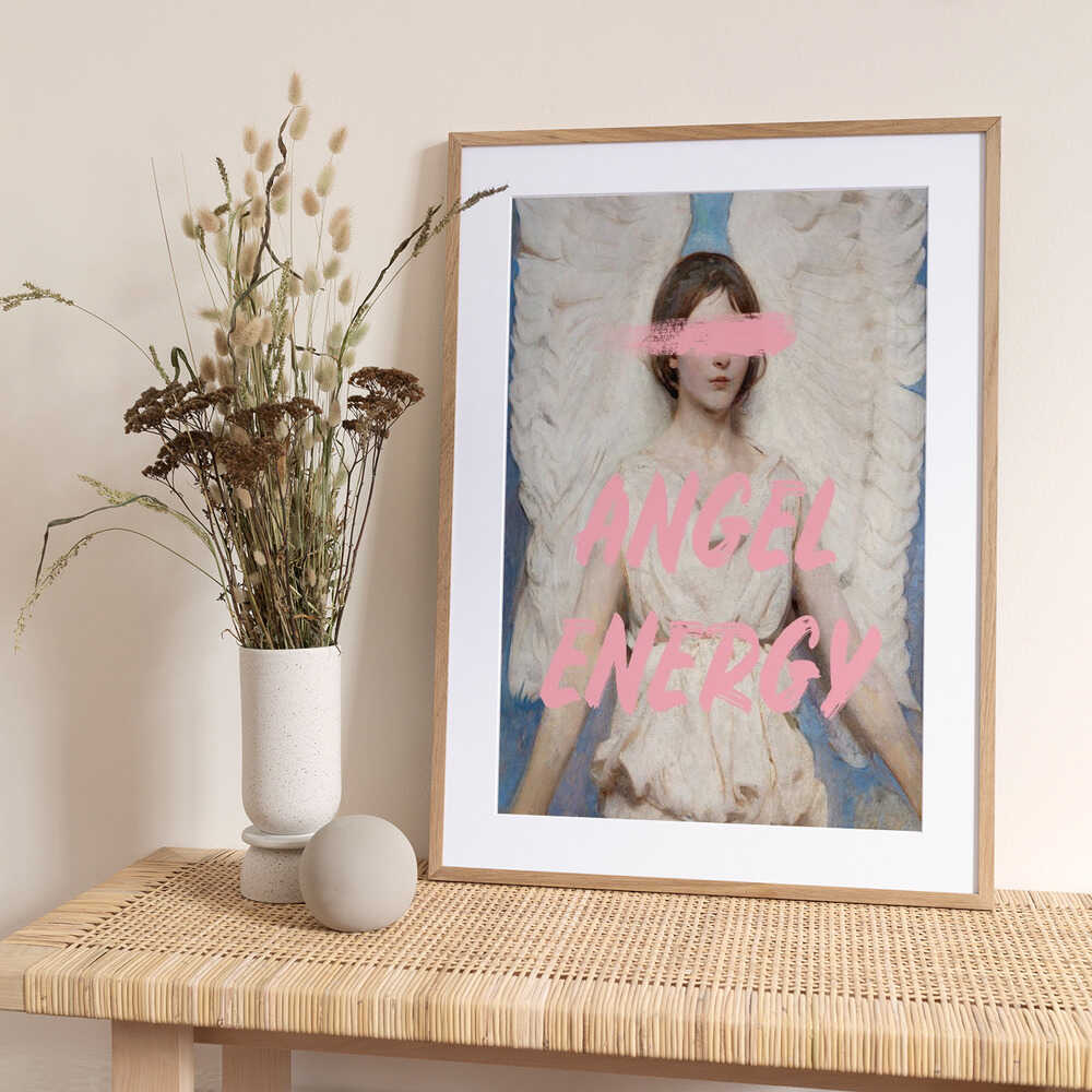 Angelenergy Ratioiso - Art Print by Talitha McQueen