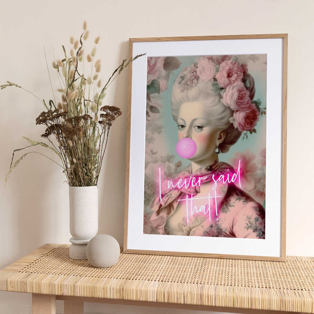 Marieantoinettenever3 Ratioiso - Art Print by Talitha McQueen