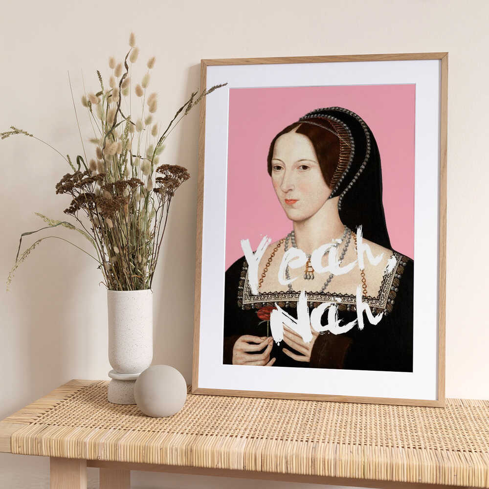 Anneboleynyeahnah Ratioiso - Art Print by Talitha McQueen