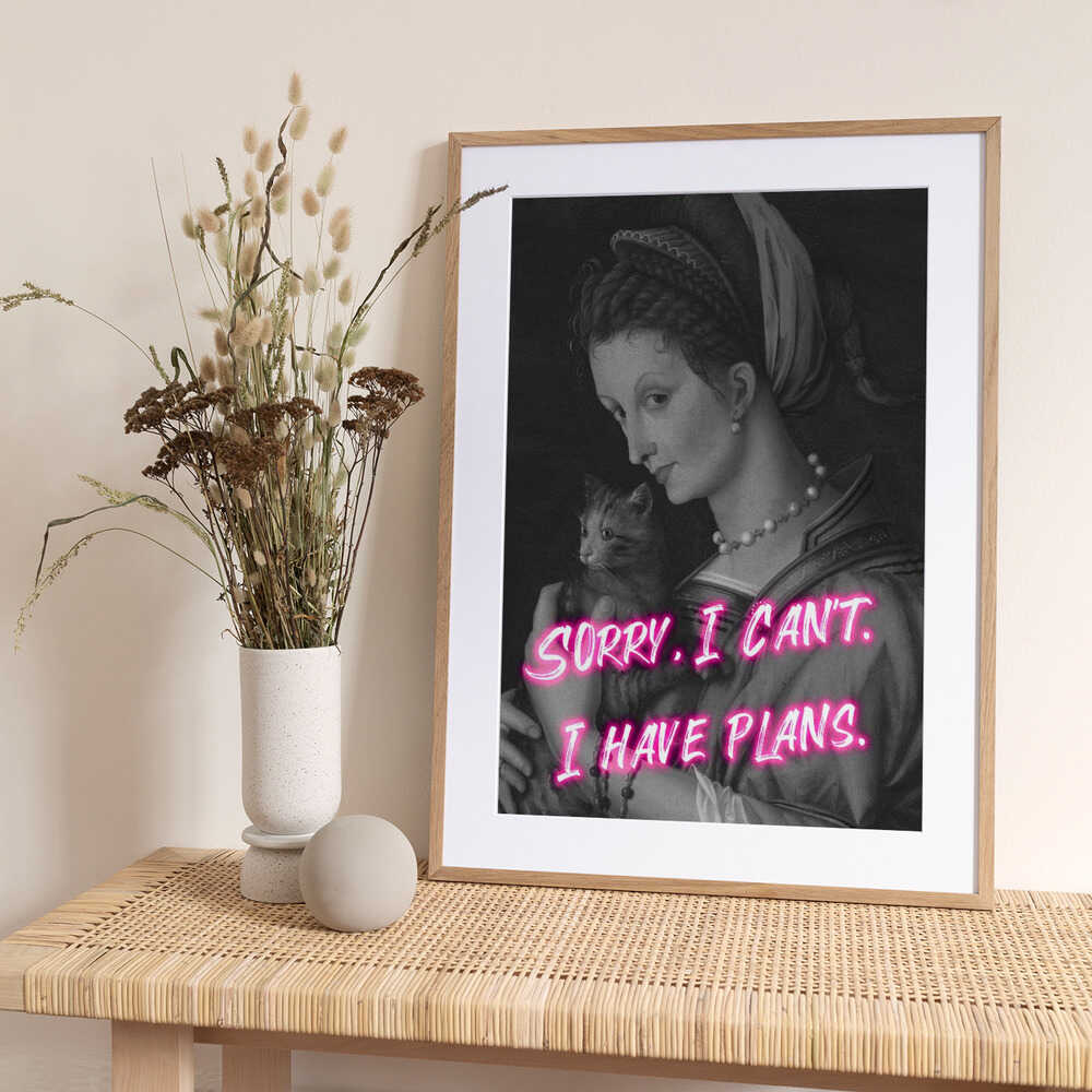 Catlady Ratio2x3 - Art Print by Talitha McQueen