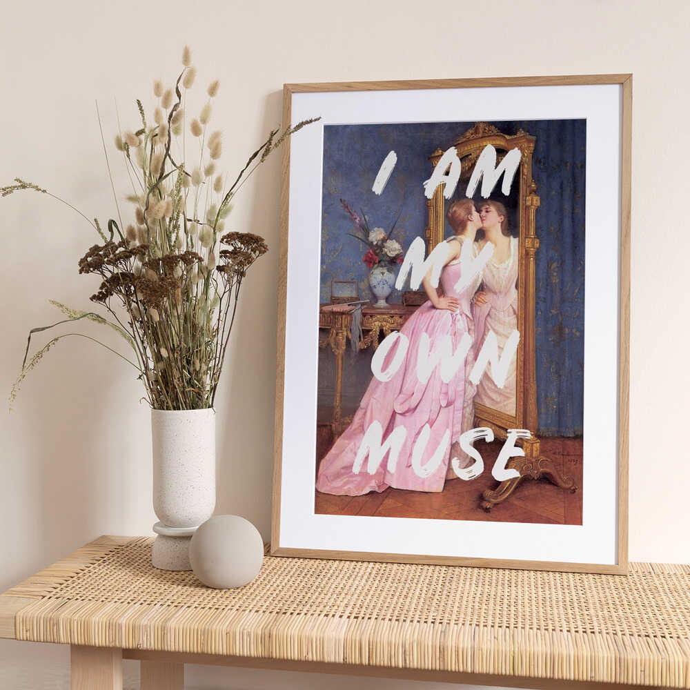 Iammyownmuse Ratio2x3 - Art Print by Talitha McQueen