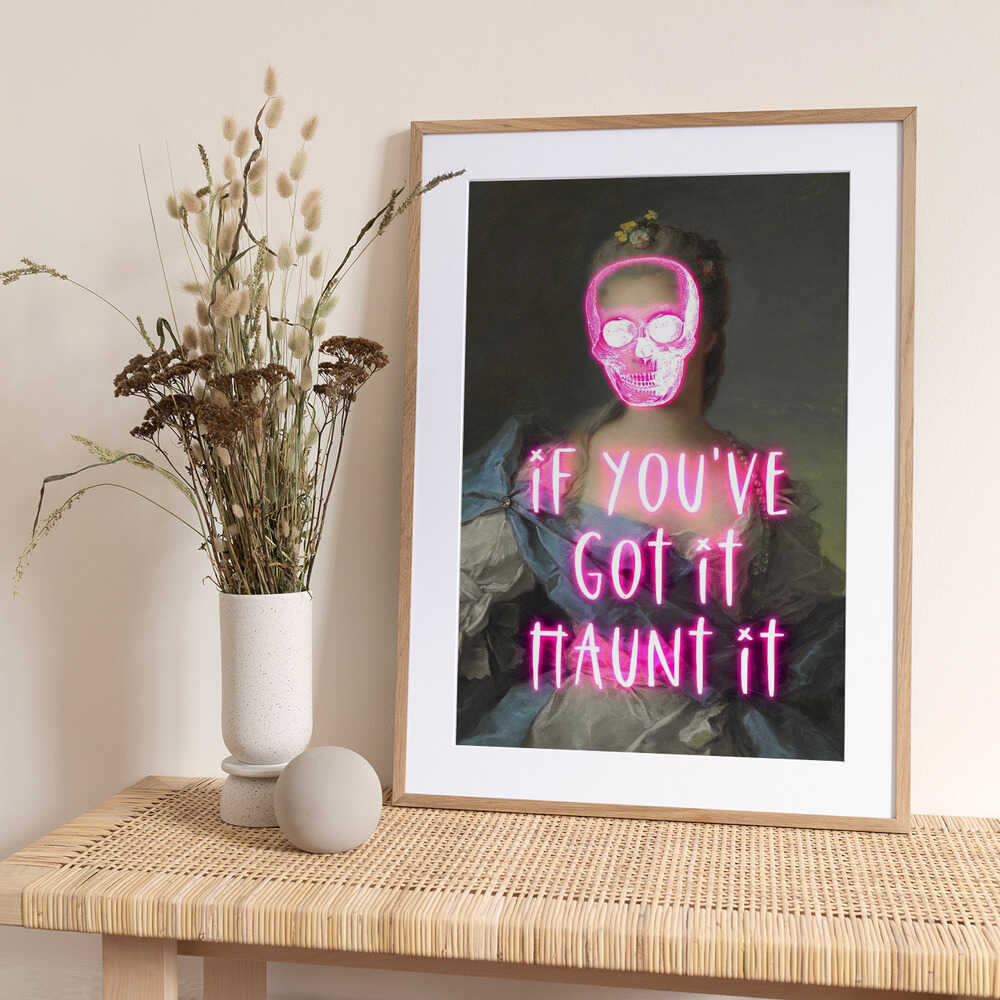 Hauntit Ratioiso - Art Print by Talitha McQueen