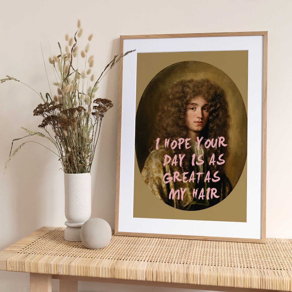 Greathair Ratio2x3 - Art Print by Talitha McQueen
