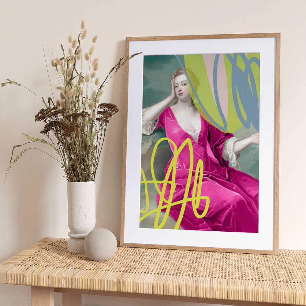 Abstractduchess - Art Print by Talitha McQueen