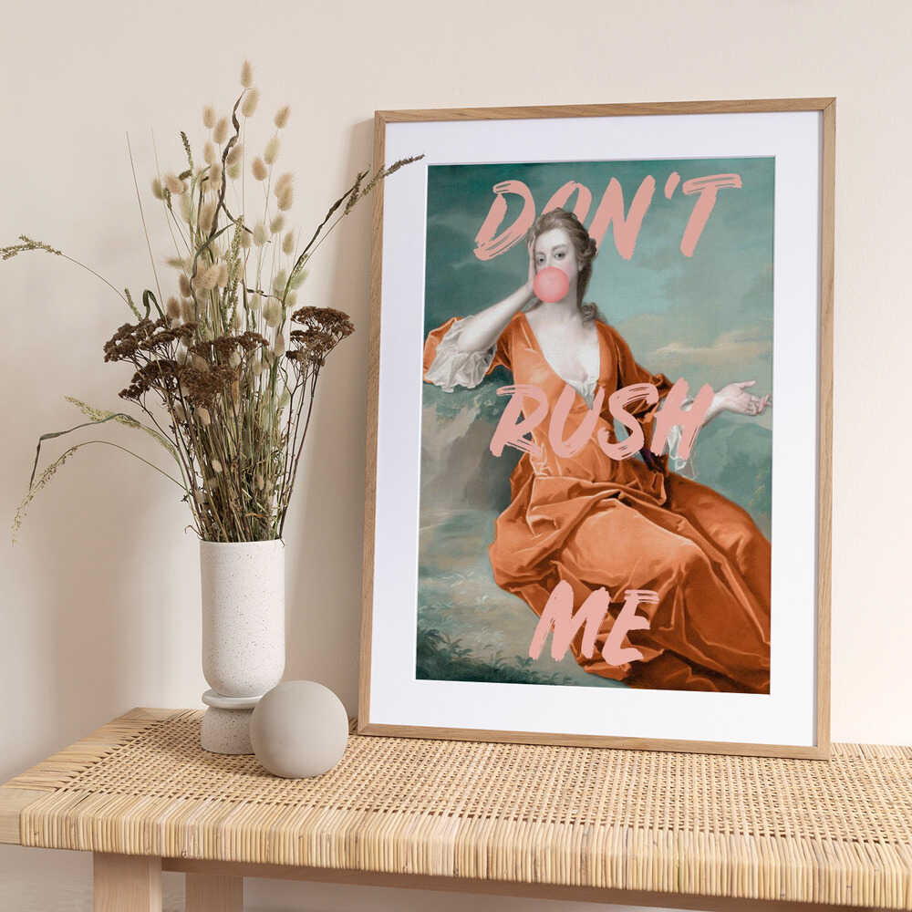 Orangedontrushme Ratio - Art Print by Talitha McQueen