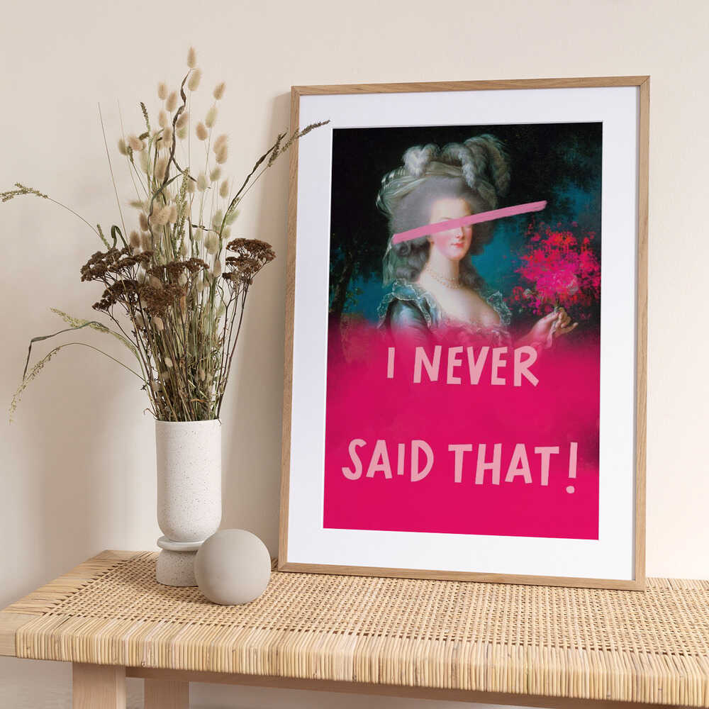 Neversaidthat Ratioiso - Art Print by Talitha McQueen