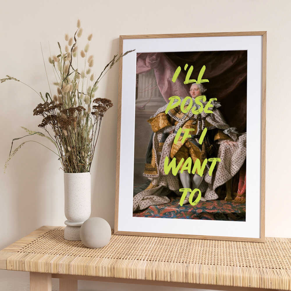 Neonposerking - Art Print by Talitha McQueen