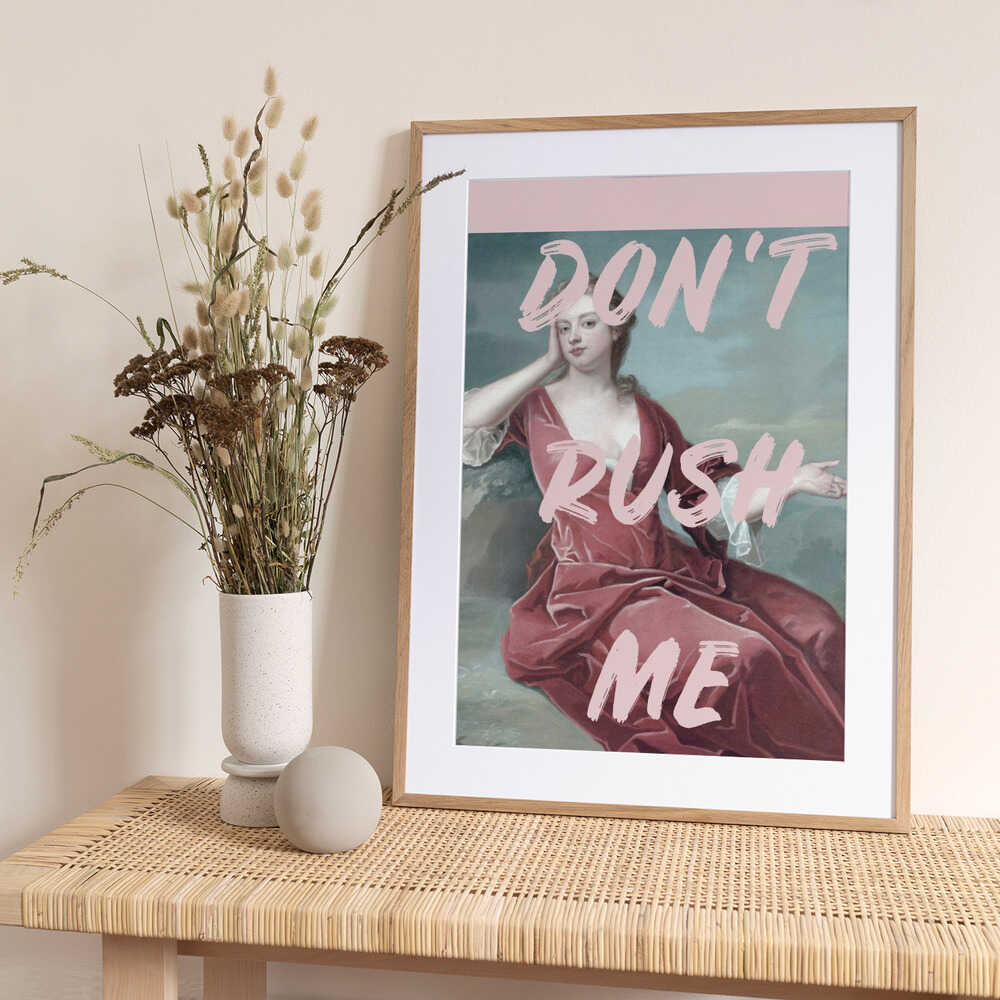 Dontrushme7090 - Art Print by Talitha McQueen