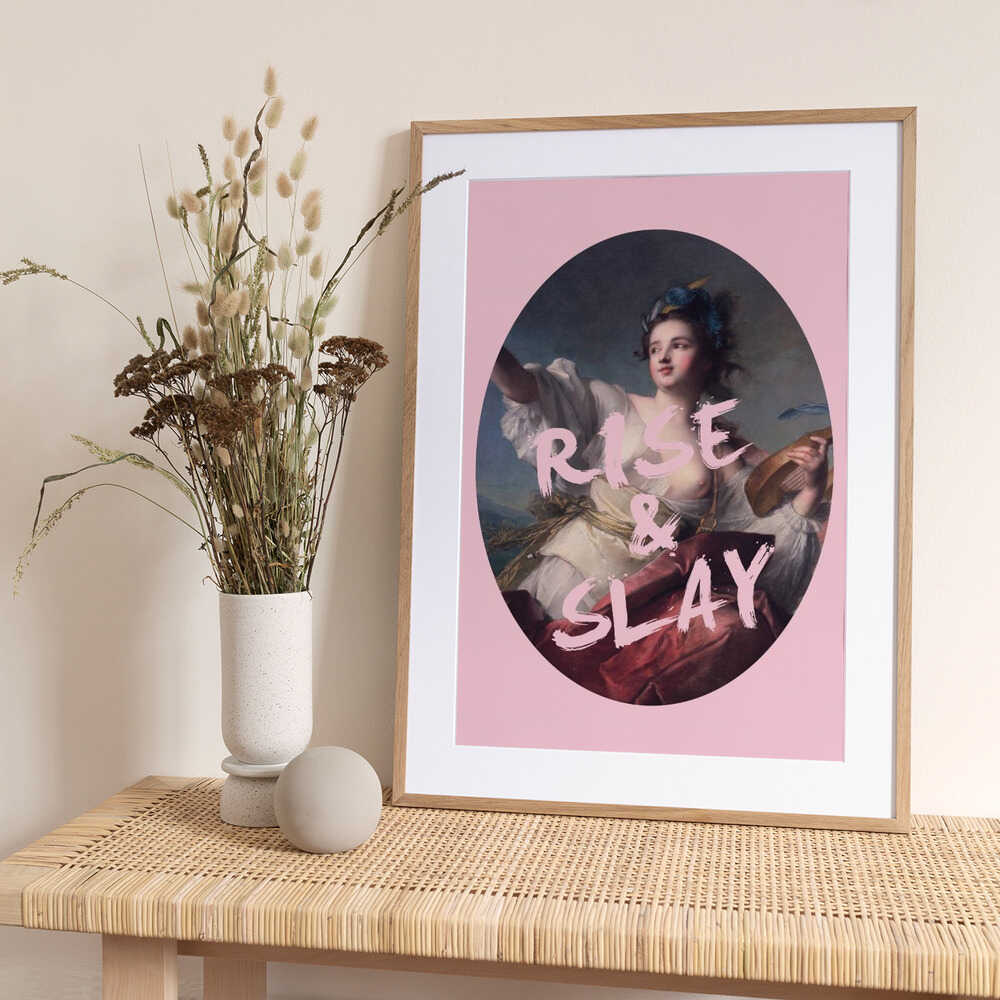 Slay Ratioiso - Art Print by Talitha McQueen