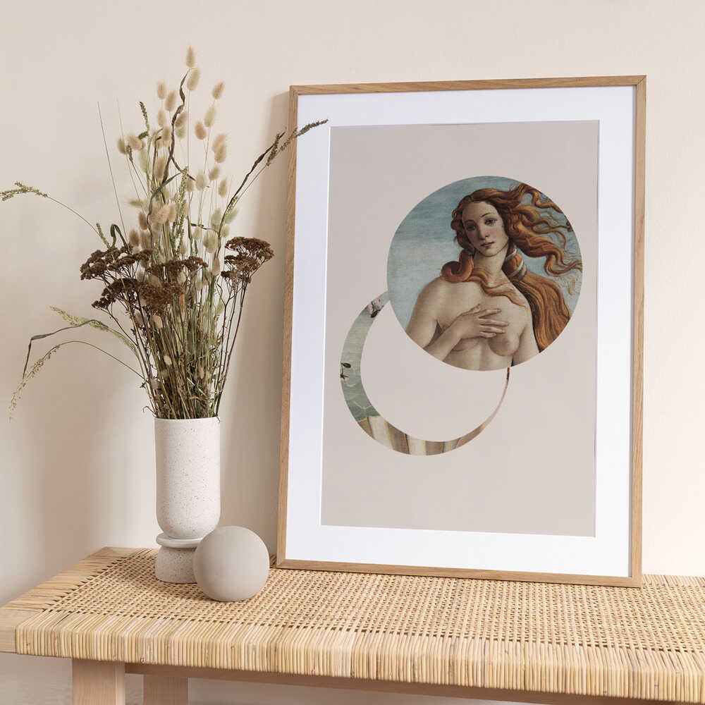 Abstractvenus Ratioiso - Art Print by Talitha McQueen