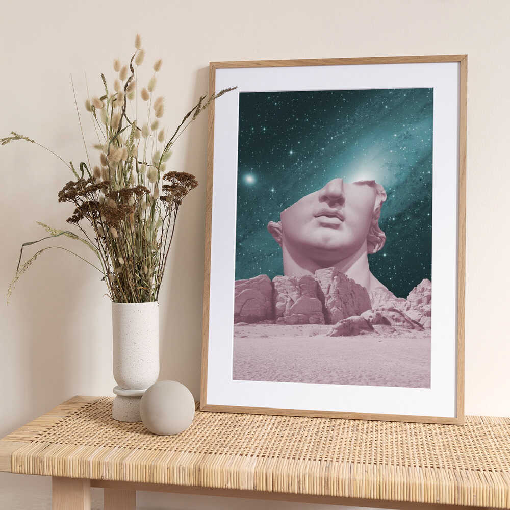 Spacedavid Ratioiso - Art Print by Talitha McQueen