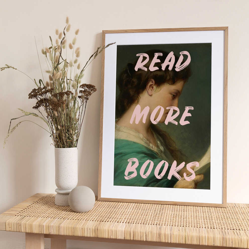 Readmorebooks7 Ratioiso - Art Print by Talitha McQueen