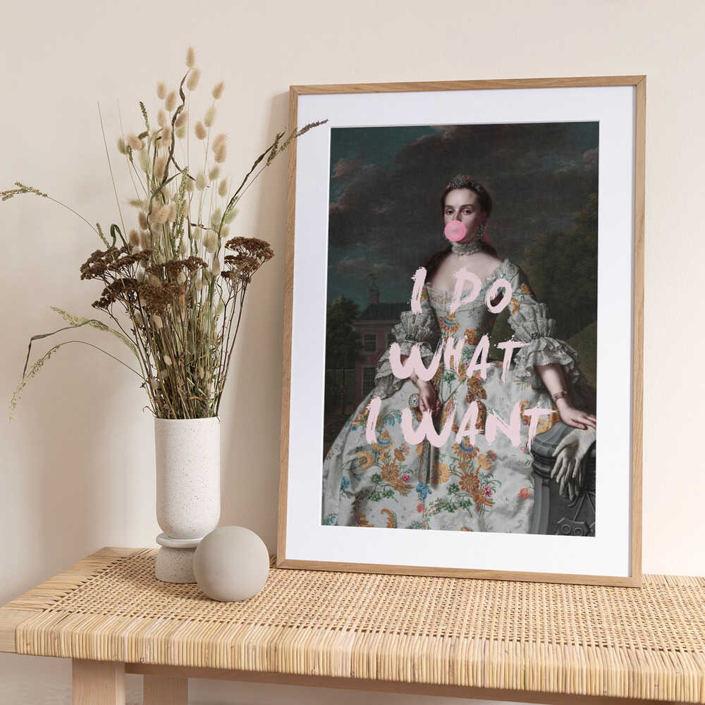 Whatiwant2 Ratioiso - Art Print by Talitha McQueen