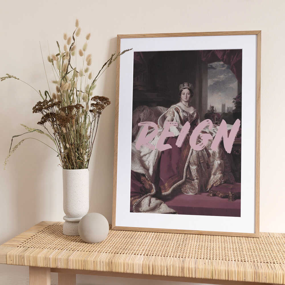 Queenvictoriareign Ratioiso - Art Print by Talitha McQueen