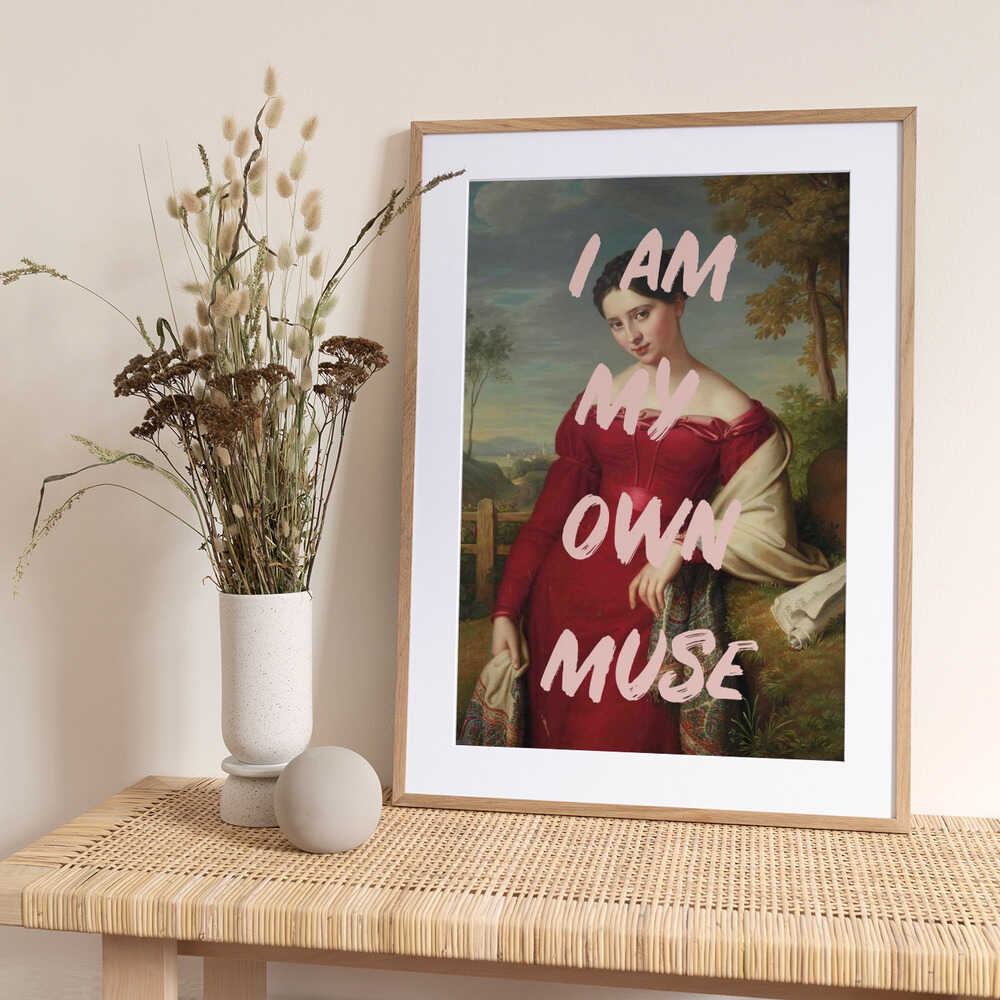 Myownmuse Ratioiso - Art Print by Talitha McQueen
