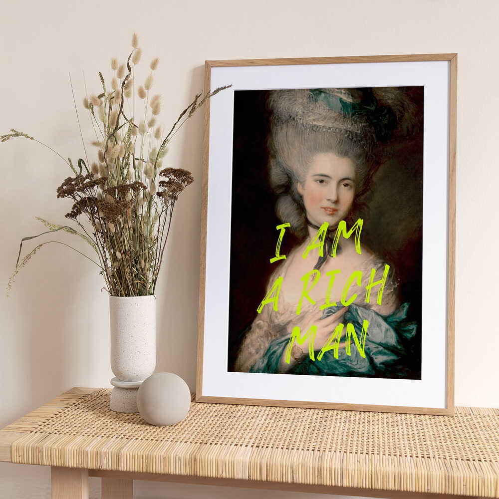 Richman15 Ratioiso - Art Print by Talitha McQueen