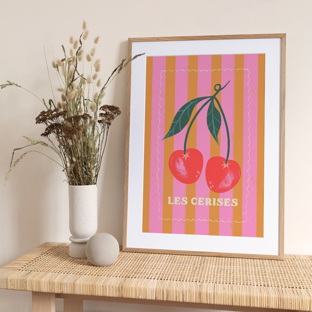 Les Cerises - Art Print by Melissa Donne