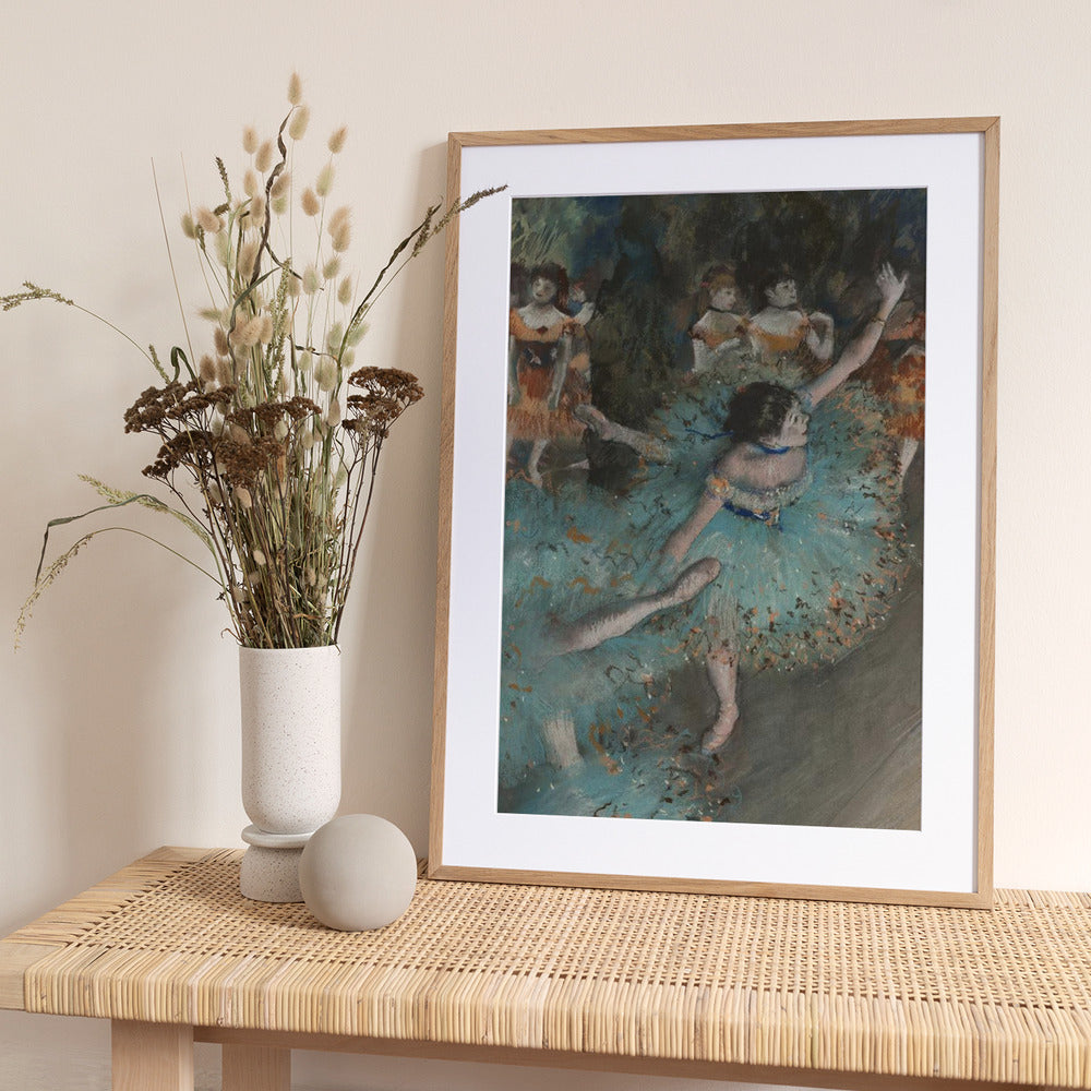 Swaying Dancer - Art Print by Edgar Degas