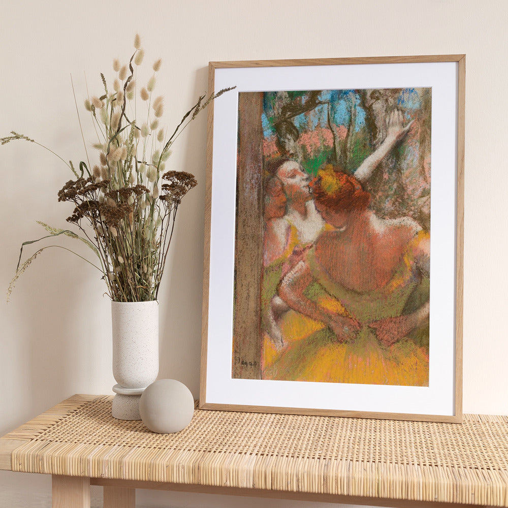Dancers - Art Print by Edgar Degas