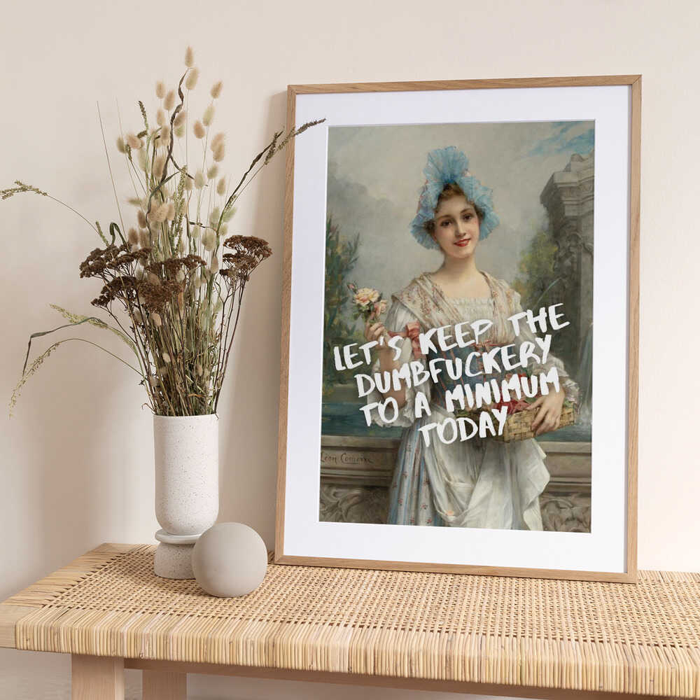 Witty Elegance - Art Print by Athene Fritsch