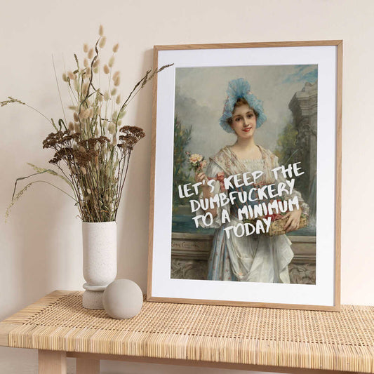 Witty Elegance - Art Print by Athene Fritsch