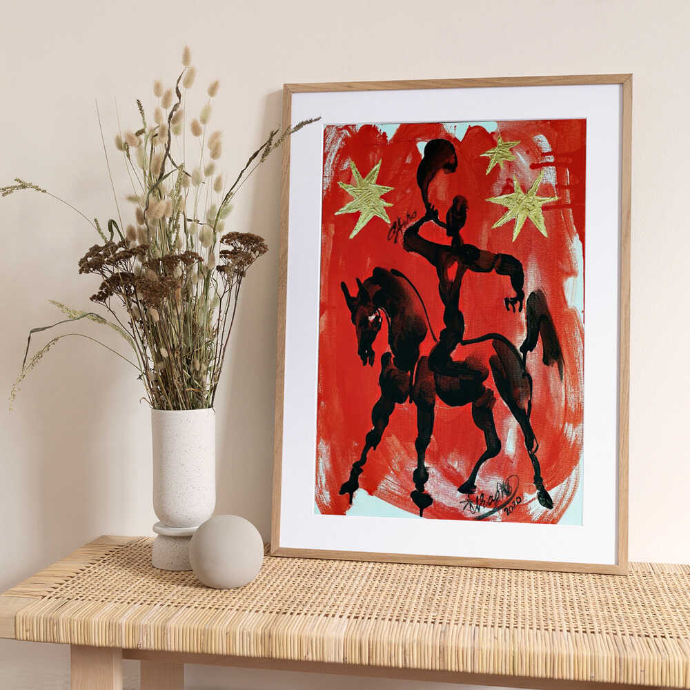 Hornblower - Art Print by Kanat Ibragimov