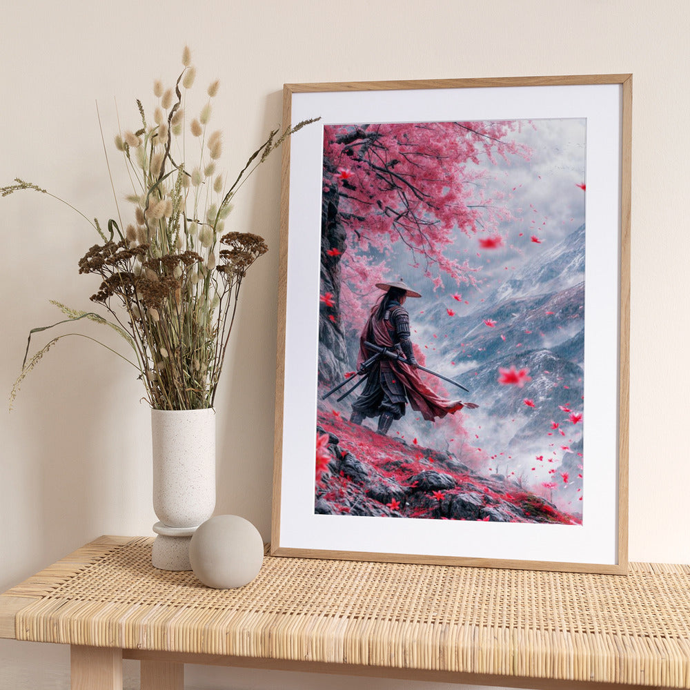 Samurai - Art Print by Ritvik takkar