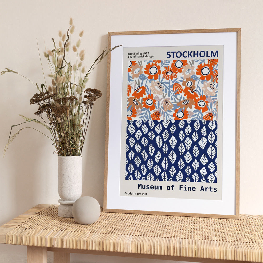 Museum of Fine Arts Stockholm - Art Gallery Exhibition Print by Annick