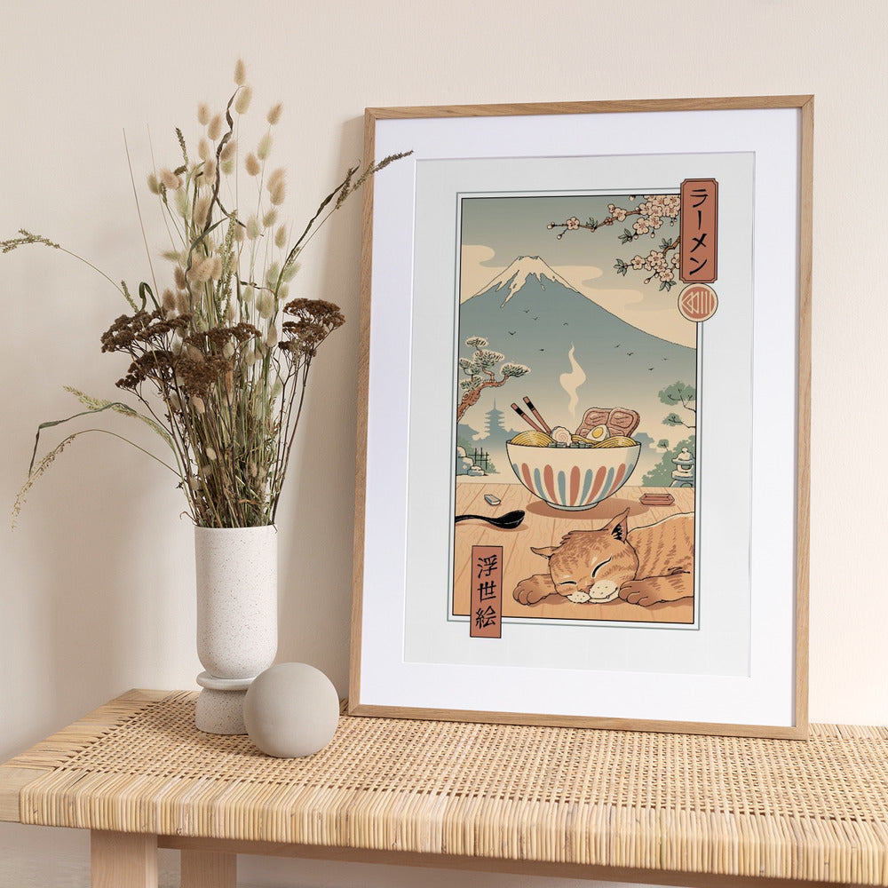 A Perfect Ramen Weather - Art Print by Vincent Trinidad