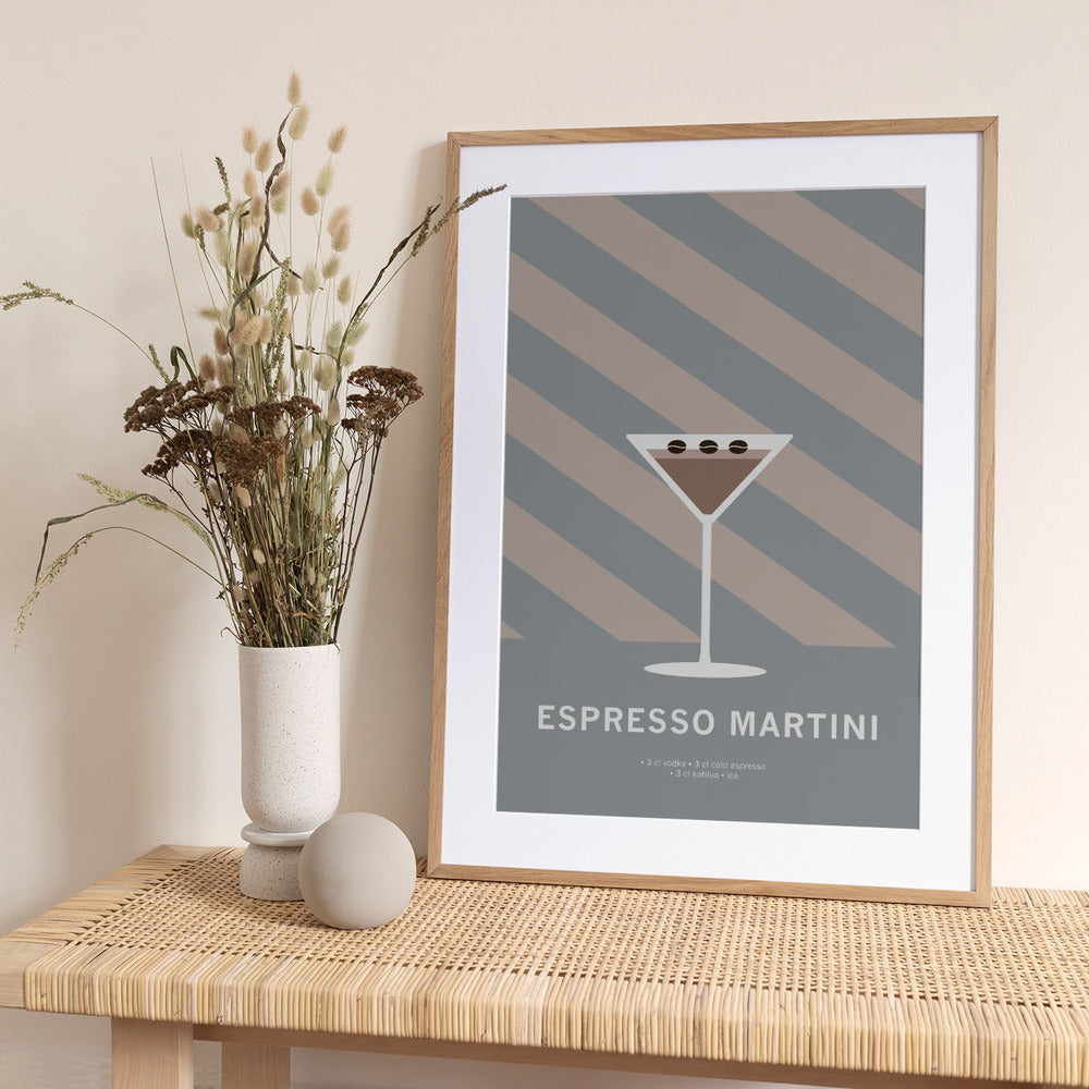 Drink Espresso Martini - Art Print by Paperago