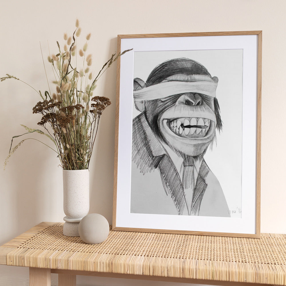 Blind Ambition - Art Print by Violeta Vollmer