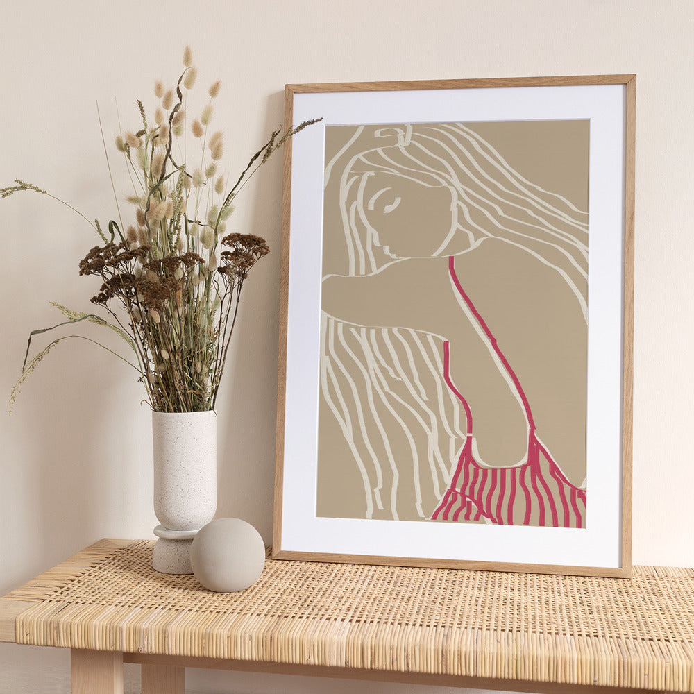 Serene Silhouette - Art Print by THE MIUUS STUDIO