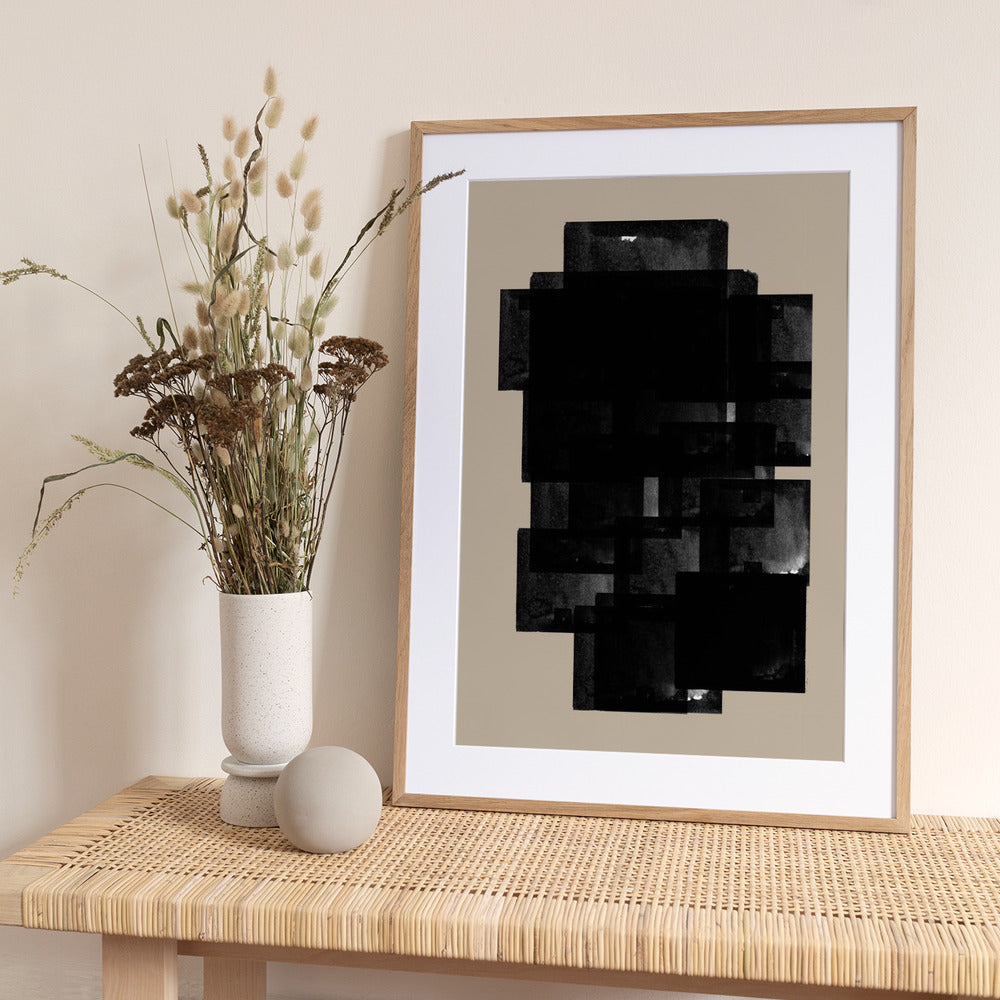 Shadowed Structure - Art Print by THE MIUUS STUDIO