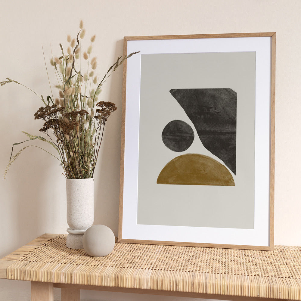 Geometric Harmony - Art Print by THE MIUUS STUDIO