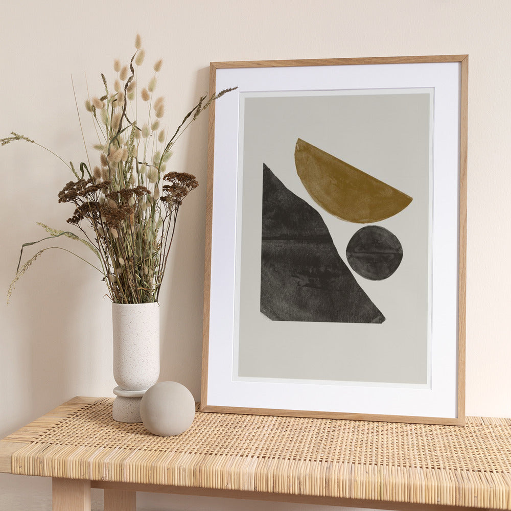 Shapes in Harmony - Art Print by THE MIUUS STUDIO
