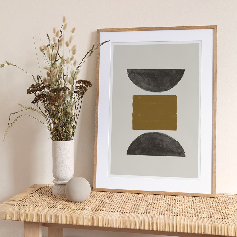 Geometric Harmony - Art Print by THE MIUUS STUDIO