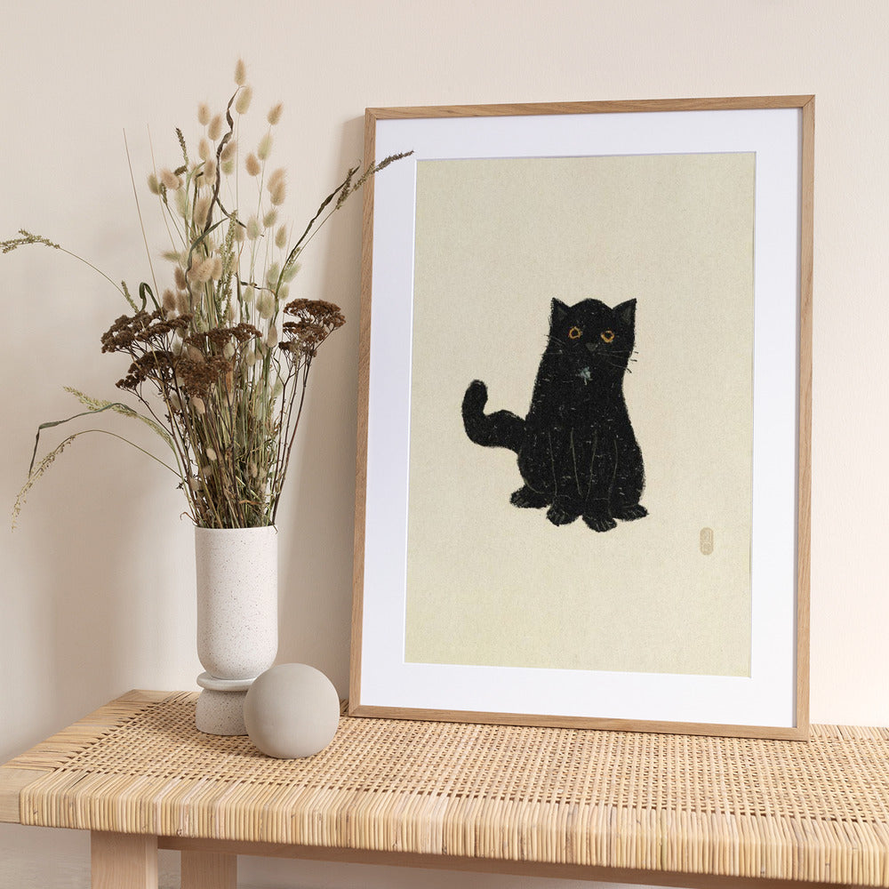 Humphrey the Cat - Art Print by Dianne Nicole Fernando