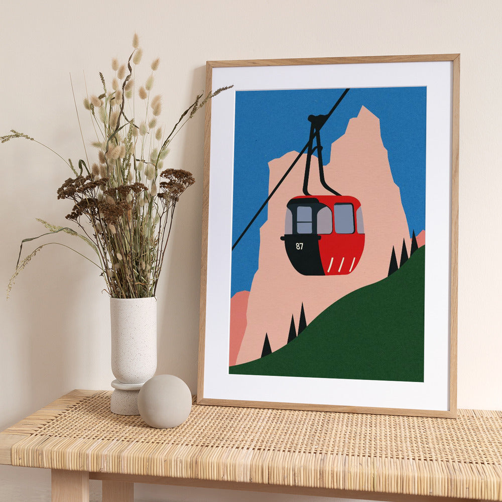 Allgäu Alps - Art Print by Rosi Feist