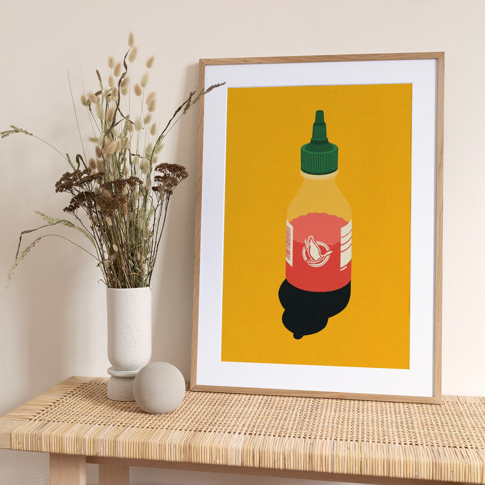 Chilli Sauce - Art Print by Rosi Feist