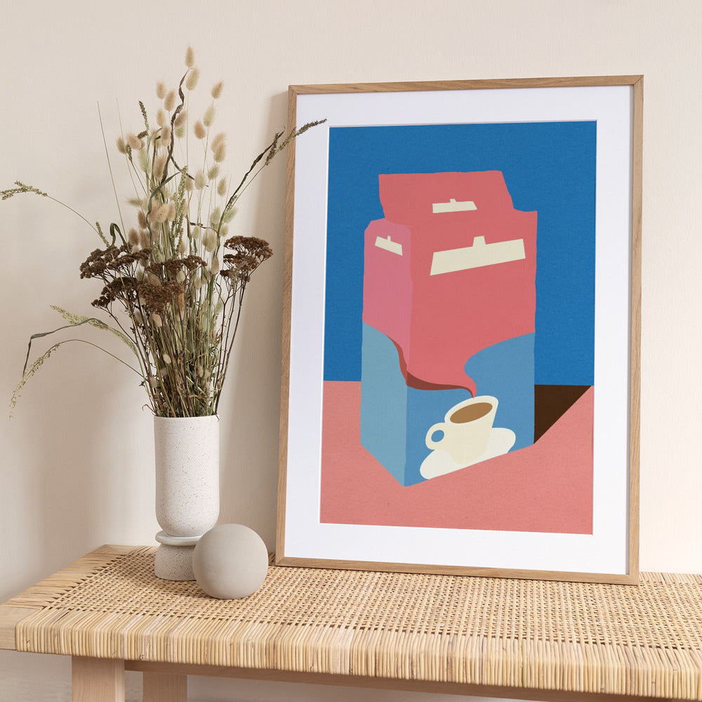 Crema E Gusto Dolce - Art Print by Rosi Feist