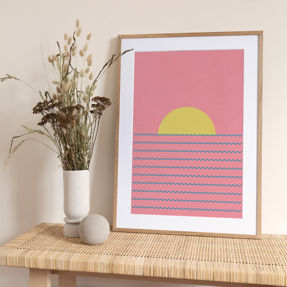 Every Day the Sun Rises - Art Print by Rosi Feist