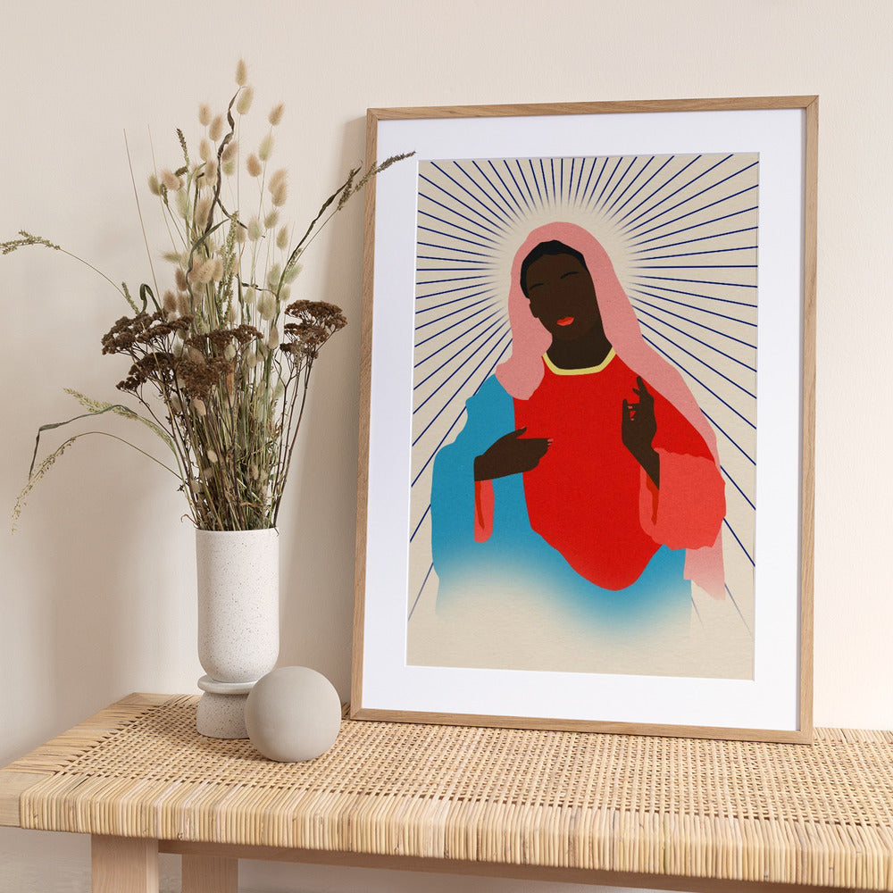 Madonna - Art Print by Rosi Feist