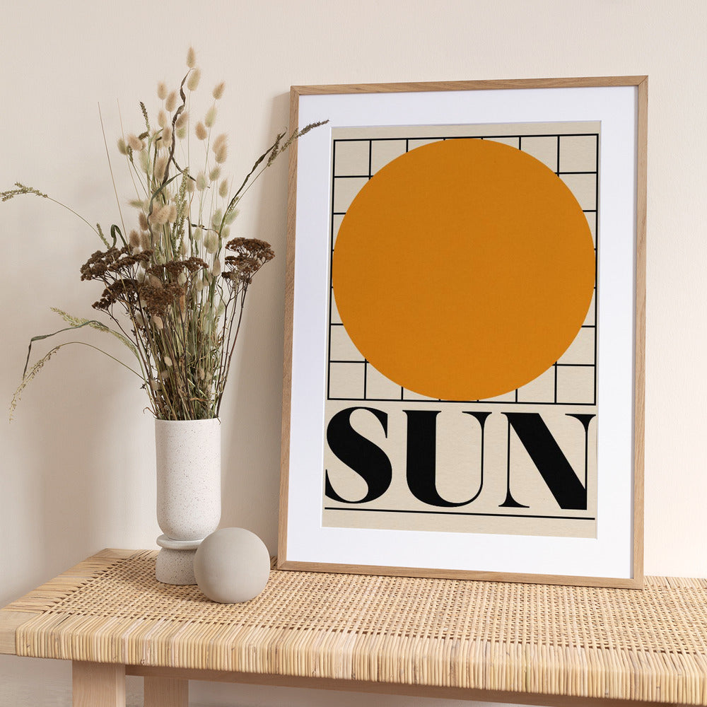 Sun - Art Print by Rosi Feist