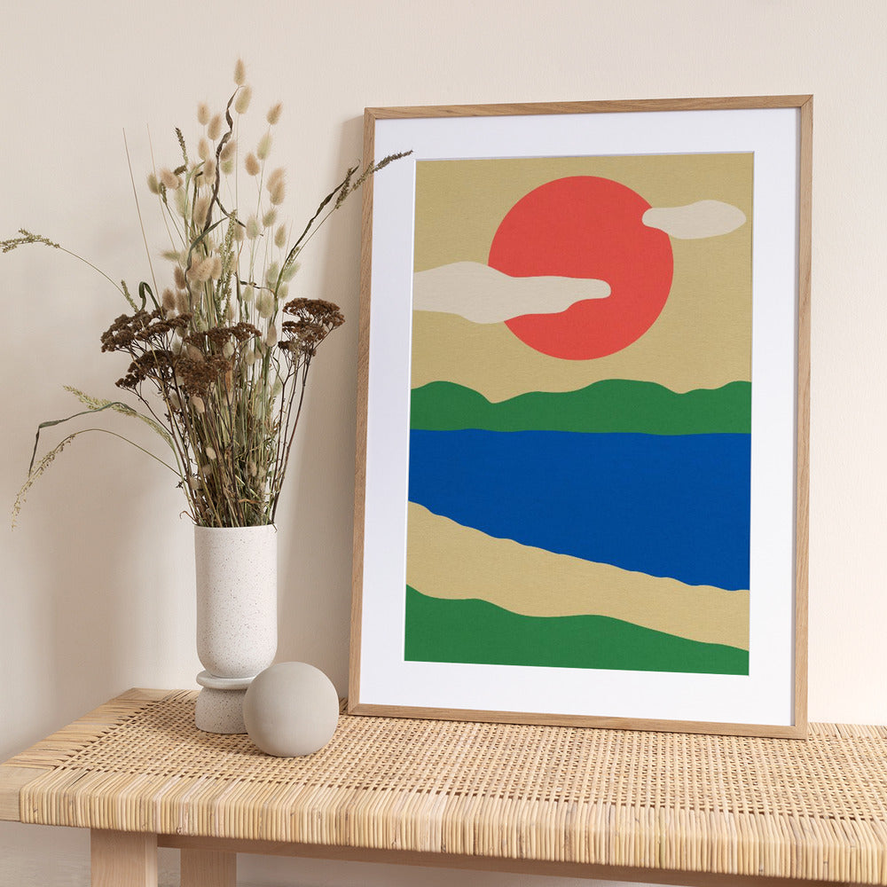 Thuringia Summer - Art Print by Rosi Feist