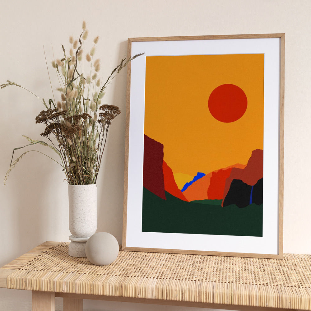 Yosemite Valley 23 - Art Print by Rosi Feist