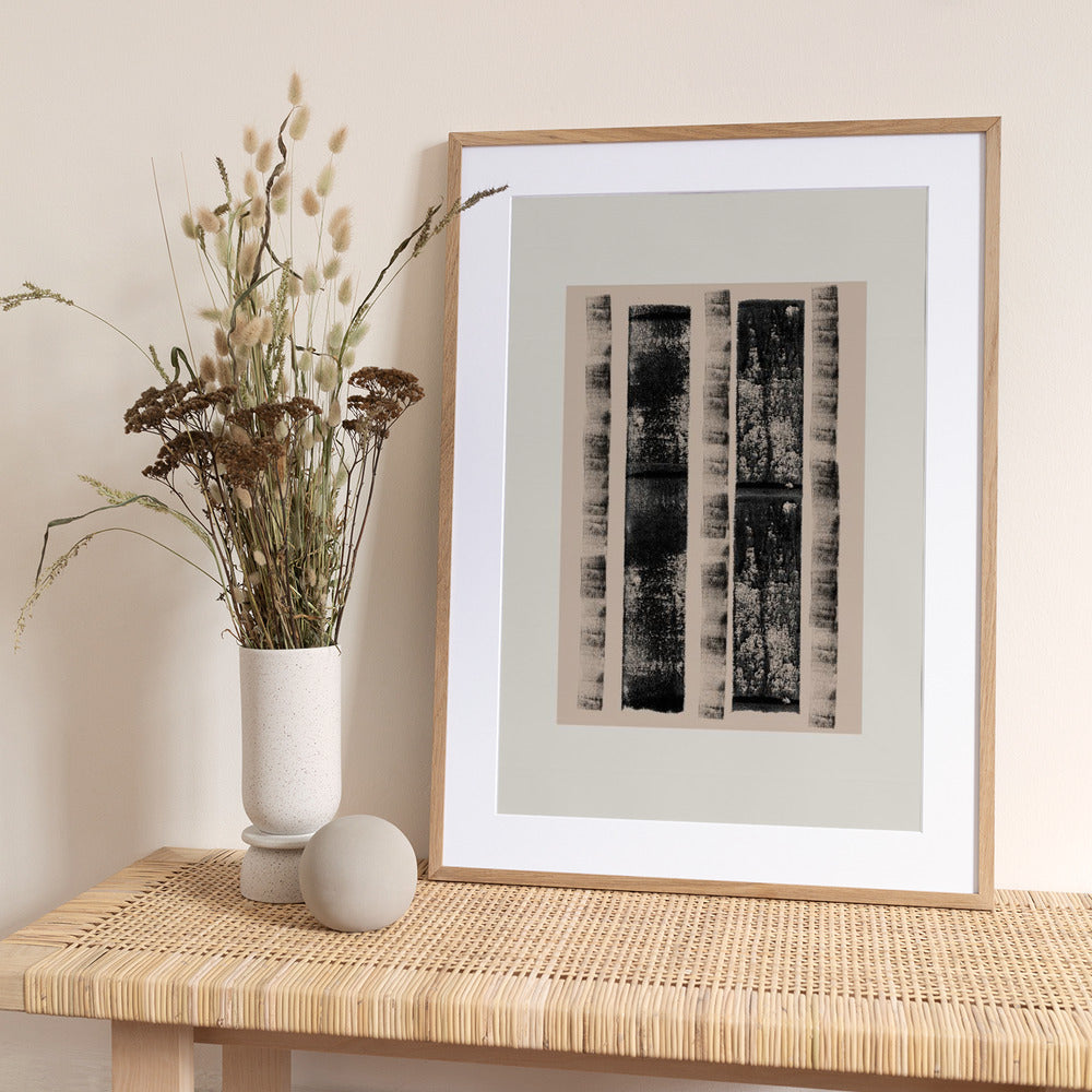 Monochrome Lines - Art Print by THE MIUUS STUDIO