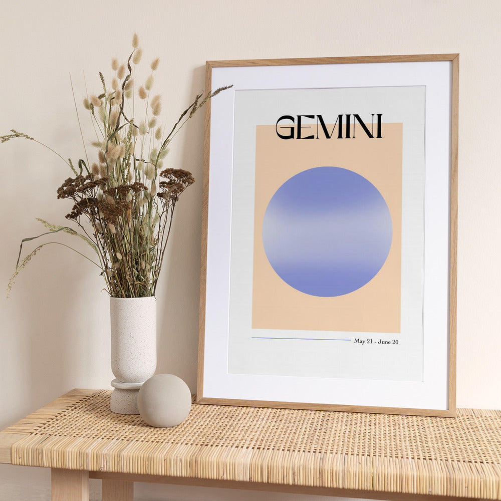 Gemini - Art Print by Anne-Marie Volfova
