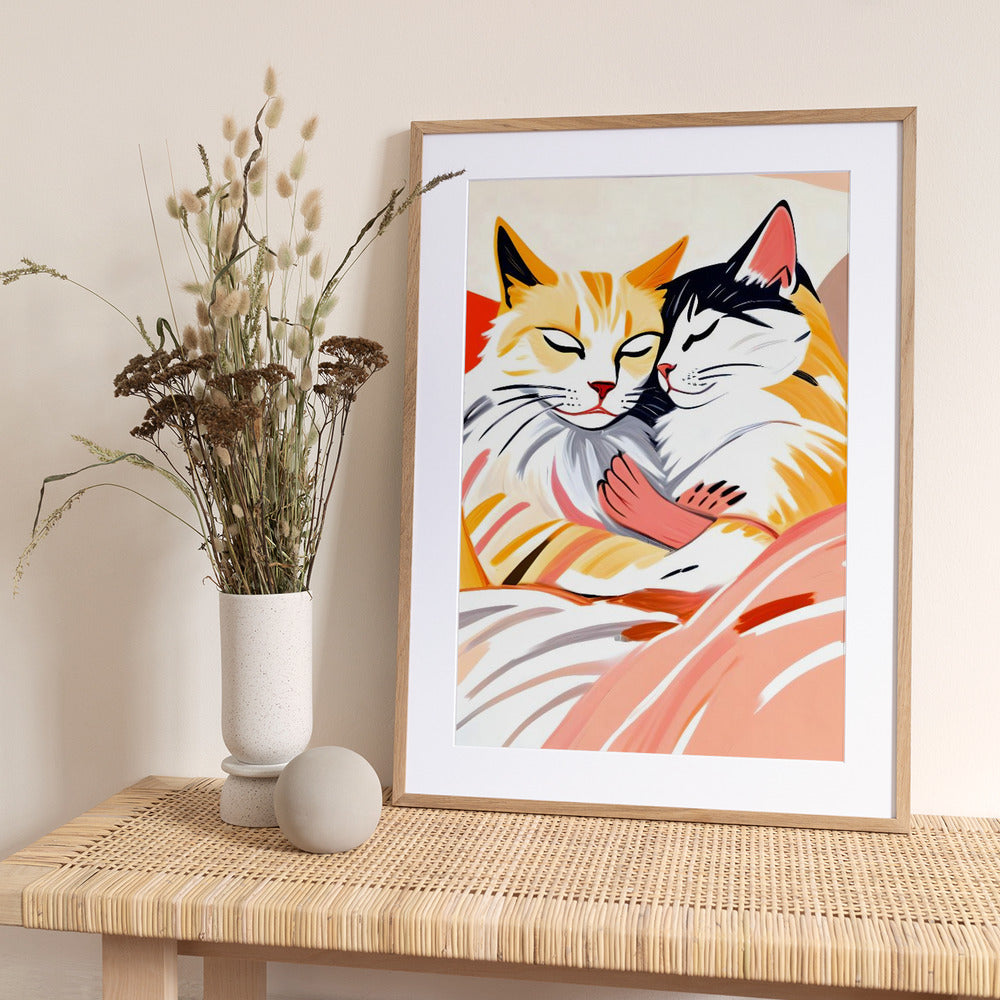 Sleepover - Art Print by Uma Gokhale