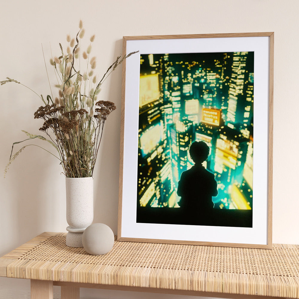 Overlooking Tokyo - Art Print by Taudalpoi