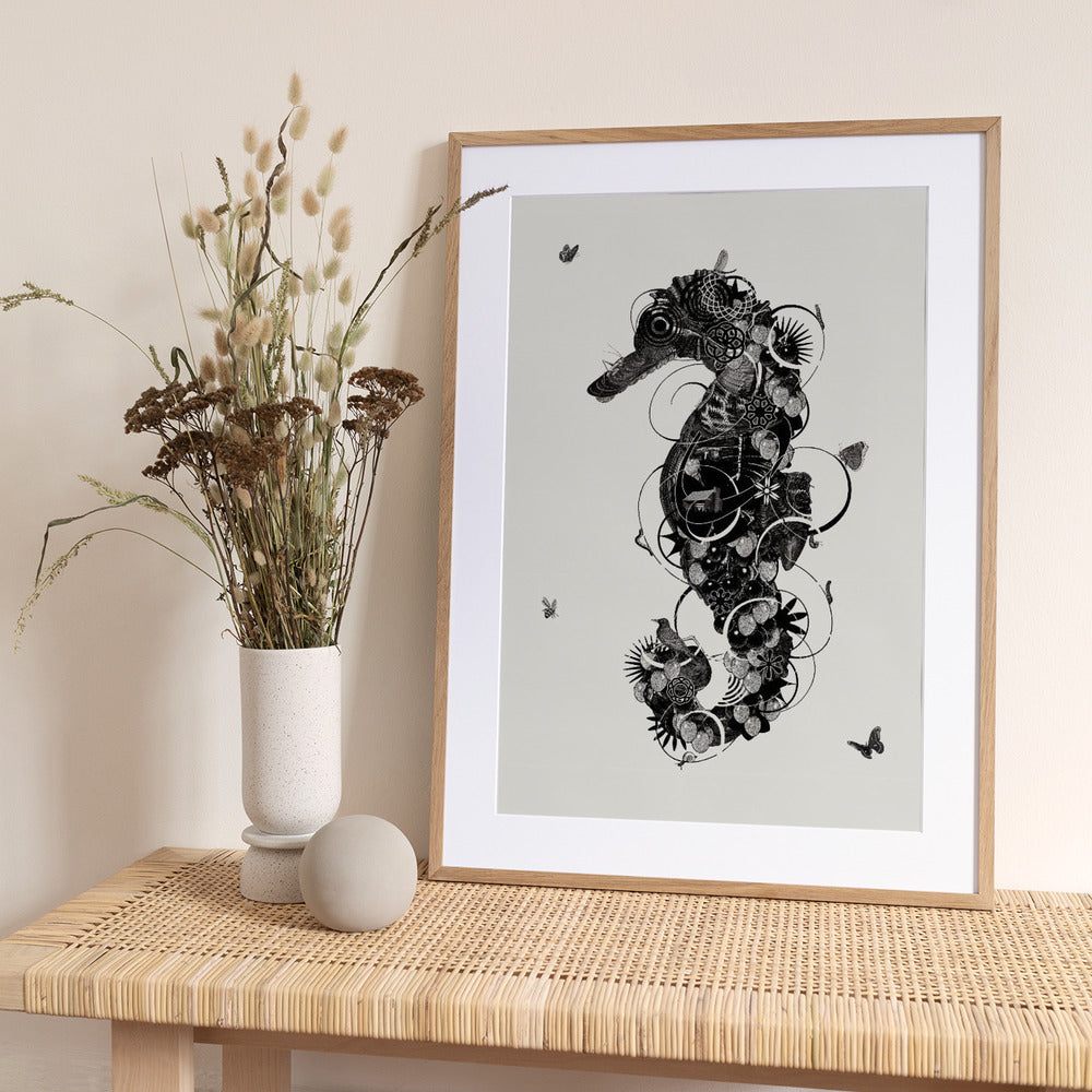Seahorse - Art Print by Jaco Putker